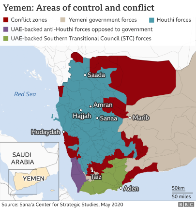 Houthi_controlled_Yemenmap_creditBBC