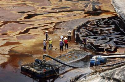 Mining Pollution in China