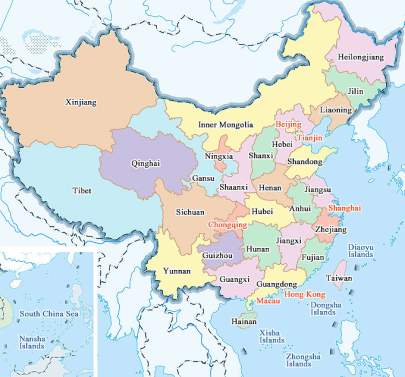 map-of-chinese-provinces